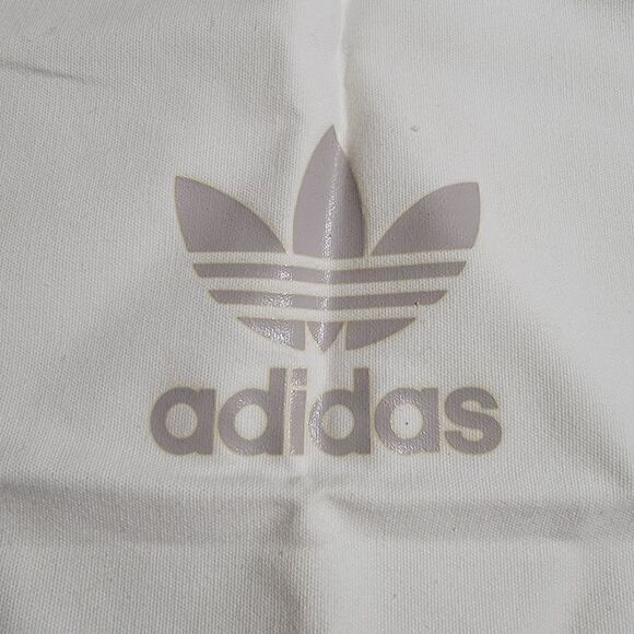 Adidas Originals X Daniel Arsham Fine Fabric Dustbag White Grey Trefoil New - Picture 2 of 5